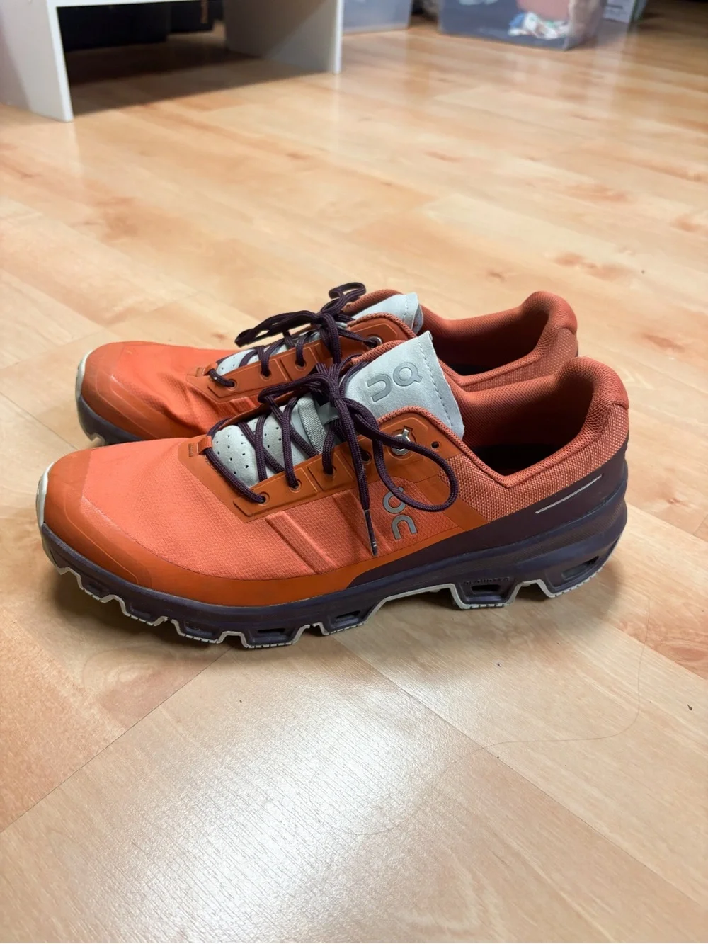 On Running Cloudventure Flare Mulberry Trail Sneakers Men’s Size 10.5